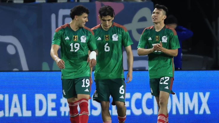 Jorge Sánchez, Gerardo Arteaga y Chucky Lozano