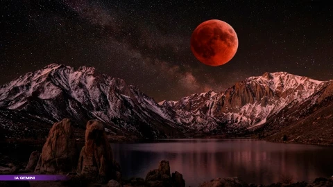 Eclipse lunar Chiapas