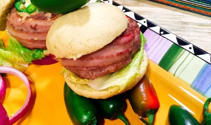 Receta Hamburguesa a la mexicana