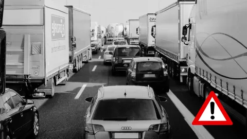 Tráfico en Aguascalientes hoy: ¿Qué está pasando en la puerta de acceso sur el 22 de febrero? Reportan largas filas