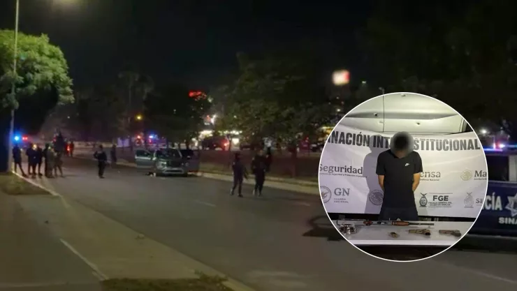 Persecución armada al norte de Culiacán