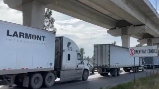 tráfico autopista méxico - puebla
