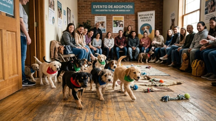 La adopción responsable de perritos llega al CIBA este 3 y 4 de octubre