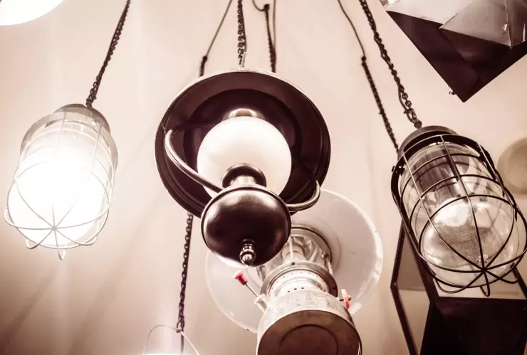 lámparas de colección