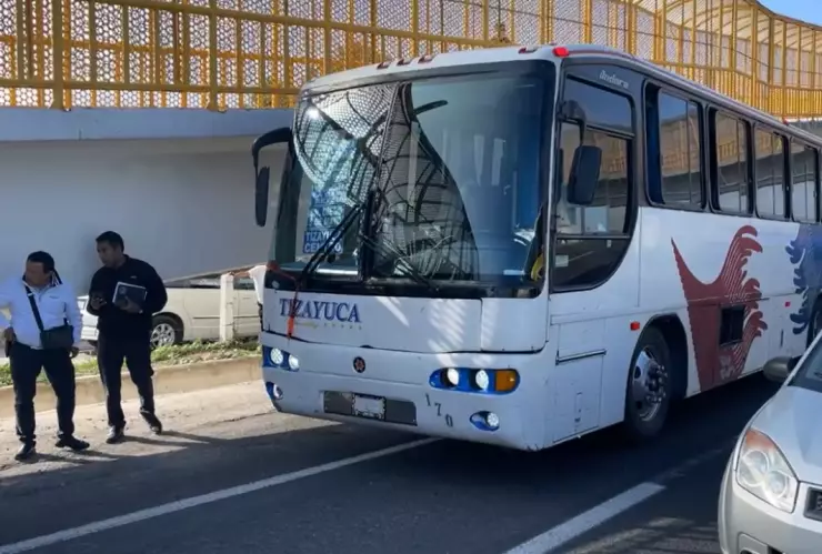 Tizayuca asesinan chofer México-Pachuca