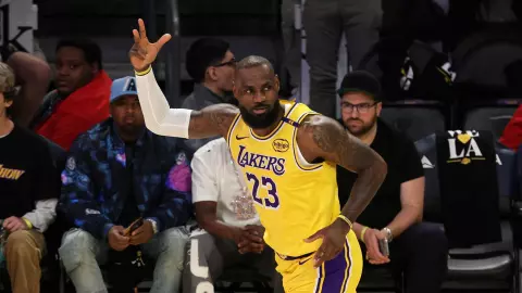 Lebron James puntos Lakers NBA