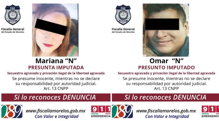 Implicados caso asesinato mujeres Morelos