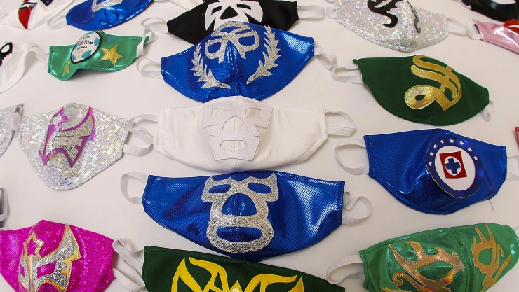 Cubrebocas de lucha libre
