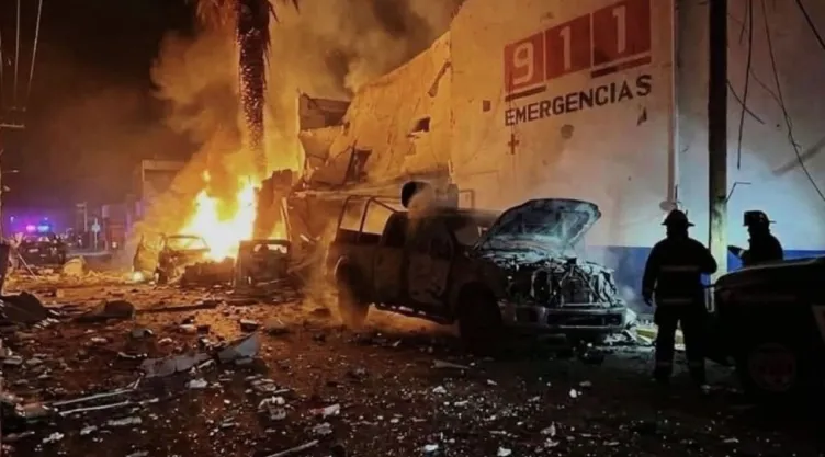 Secretaría de Seguridad confirma 23 ataques con coches bomba en Zacatecas.