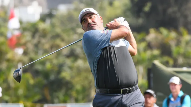 El Pato Cabrera es el estandarte del golf argentino en los últimos años