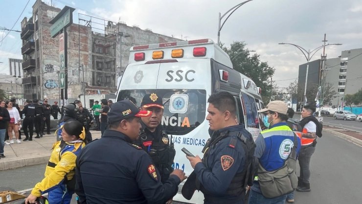 Joven es baleado en las escaleras de la estación Garibaldi del Metro CDMX