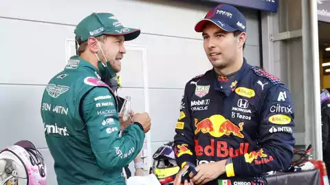 El mensaje de Checo Pérez a Sebastian Vettel tras anunciar su retiro