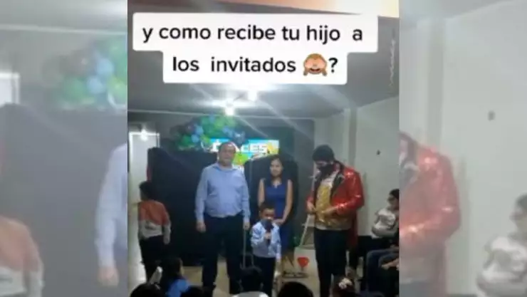 Viral Niño sorprende a invitados en su cumpleaños con su sinceridad