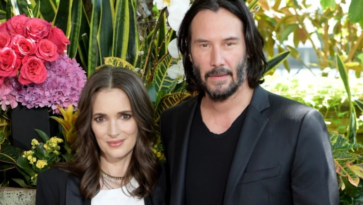 Winona Ryder y Keanu Reeves están casados en la vida real