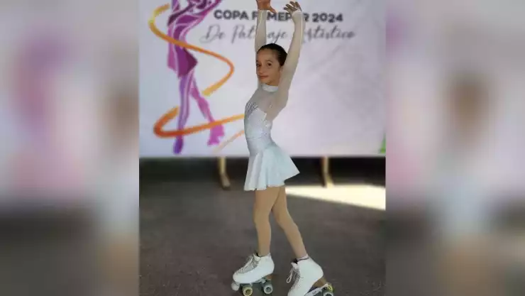 Regina, patinaje artístico Morelos