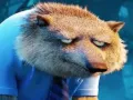 Su comportamiento, aunque sigue teniendo algo de la naturaleza salvaje del hombre lobo, está lleno de humor, especialmente cuando se muestra como un padre preocupado por sus cachorros.