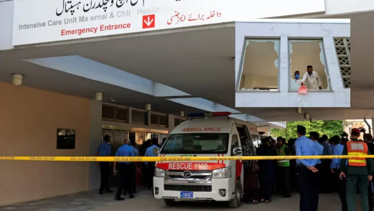 Incendio en Pakistán