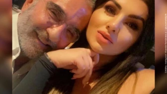 Vicente Fernández Jr. y Mariana González.