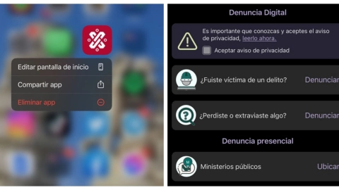 Cómo hacer una denuncia desde el celular en CDMX