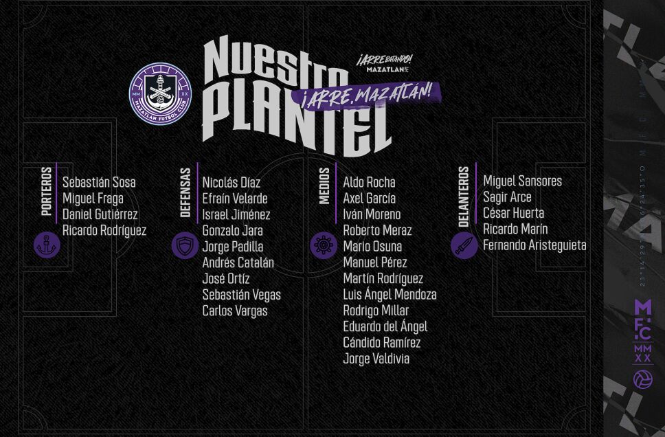 El plantel de Mazatlán