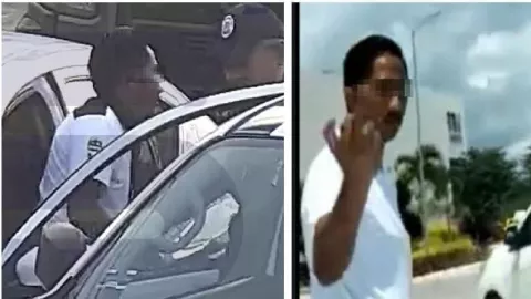 Video Detienen a taxista por agresión a Uber en Cancún