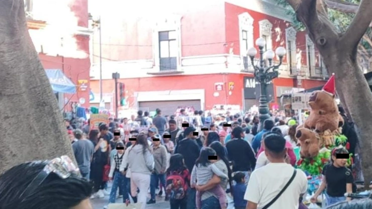 balacera 5 de mayo centro puebla hoy