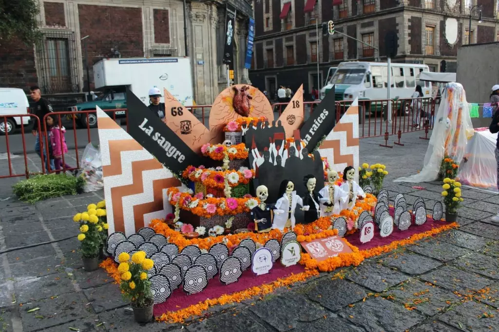 ofrenda de la unam