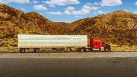 Camiones que no pueden ingresar a carretera en México