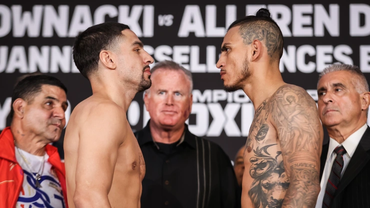 Pesaje Danny García José Benavidez Jr pelea boxeo