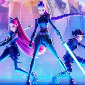 4 plantillas de stickers holográficos de Kpop Demon Hunters para un verdadero fan de las Guerreras Kpop