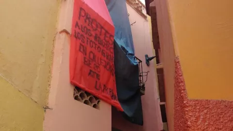 Cierran balcón del Callejón del Beso en Guanajuato