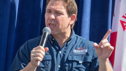 El gobernador de Florida, Ron DeSantis