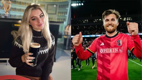 Ellie Bentley, exnovia del jugador de la selección estadounidense Indiana Vassilev.