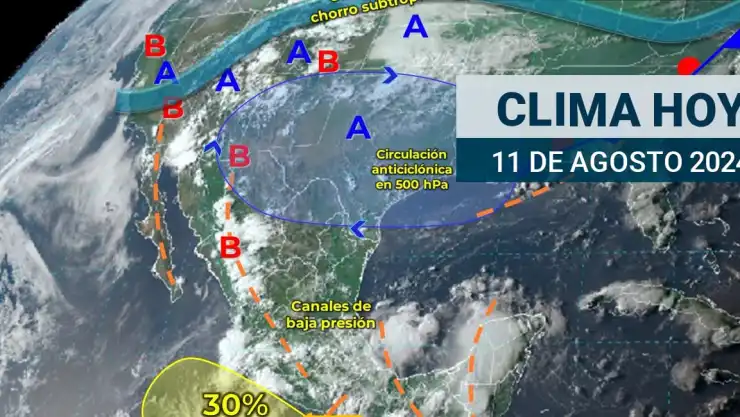 Este será el clima previsto para el 11 de agosto.