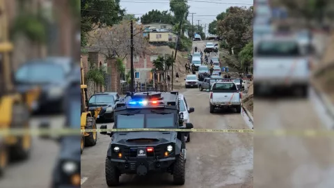 Operativo en Rosarito deja un detenido tras ataque a policías estatales este 13 de febrero de 2025