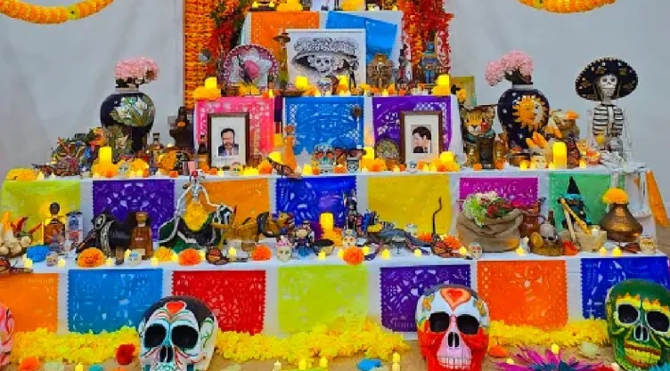 Fecha en que se coloca el altar de día de muertos 2026