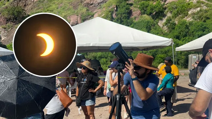 Eclipse solar en Mazatlán