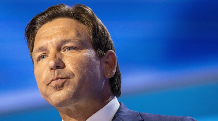 El gobernador de Florida, Ron DeSantis.