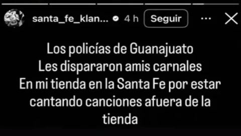 Santa Fe Klan ataque policías Guanajuato
