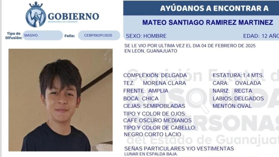 Búsqueda de Mateo en León ciudadanos organizan búsqueda en Los Laureles, 6 de febrero de 2025.png