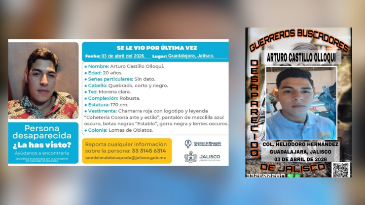 Salió a trabajar por su bebé que está por nacer y no regresó: Arturo Castillo desapareció en Jalisco hace 11 días