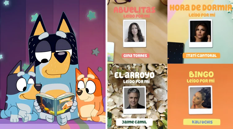 Bluey Book Reads ya está disponible en español - cómo y dónde escuchar los cuentos