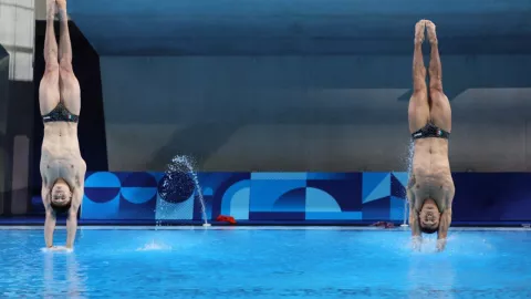 ¿Quiénes son Osmar Olvera y Juan Celaya, mexicanos que ganaron medalla en clavados en Paris 2024?