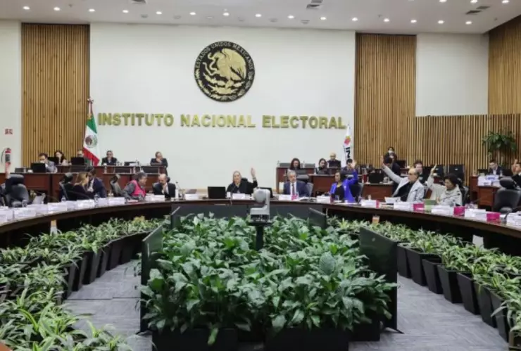Las oficinas del INE, en la que se solicitan millones para la elección judicial de 2025.