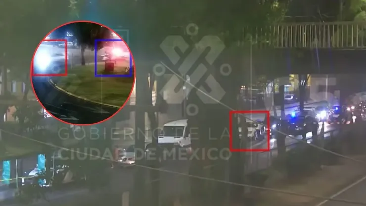 CDMX: Conductor escapa del alcoholímetro y es perseguido por policías hasta que choca