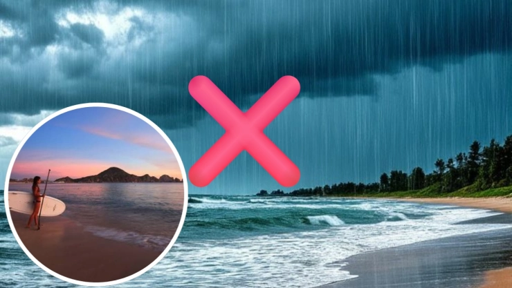 La playa de México donde menos llueve en agosto y más se disfruta el clima