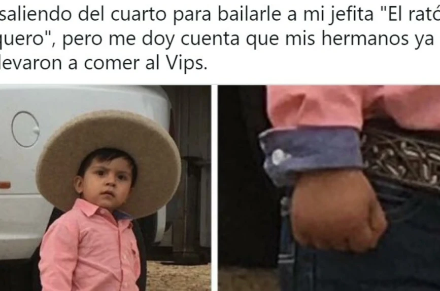 ¡Espera mamá! Ya va “El ratón vaquero”
