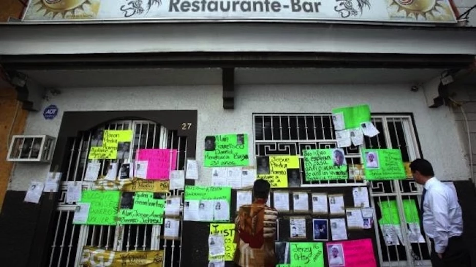 Bar de la Zona Rosa donde un grupo armado se llevó a 12 jóvenes del barrio de Tepito