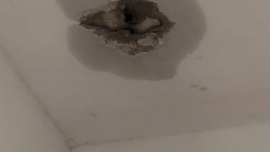 Rayo cae en casa Huamantla, Tlaxcala