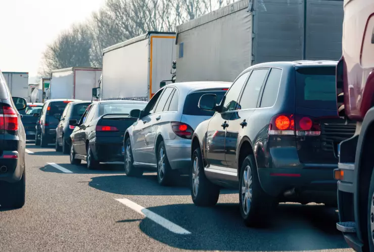 Congestionamiento vial